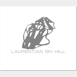 Laurentian Ski Hill Resort 3D Posters and Art